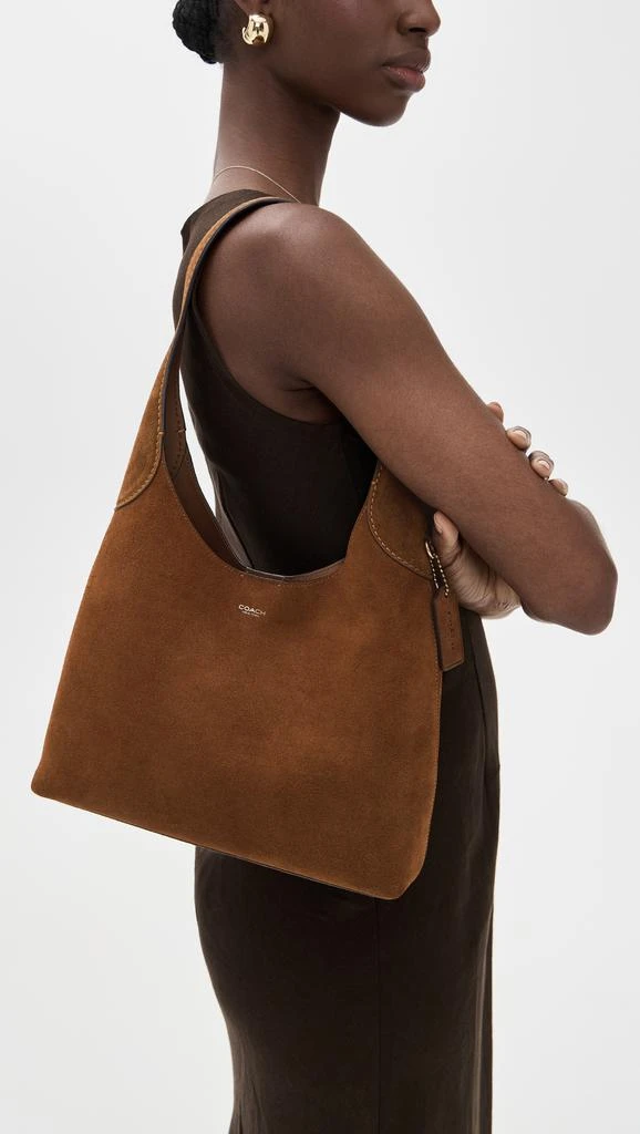 Coach Suede Brooklyn Shoulder Bag 28 2