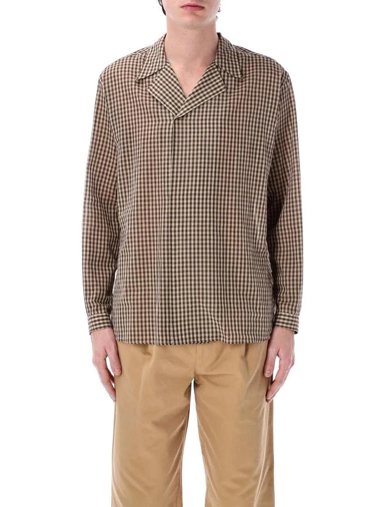AURALEE Auralee Airy Check Shirt 1