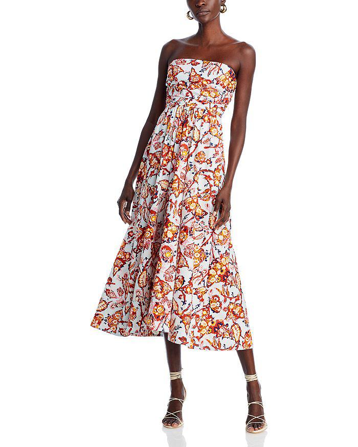 A.L.C. Tate Cotton Printed Midi Dress