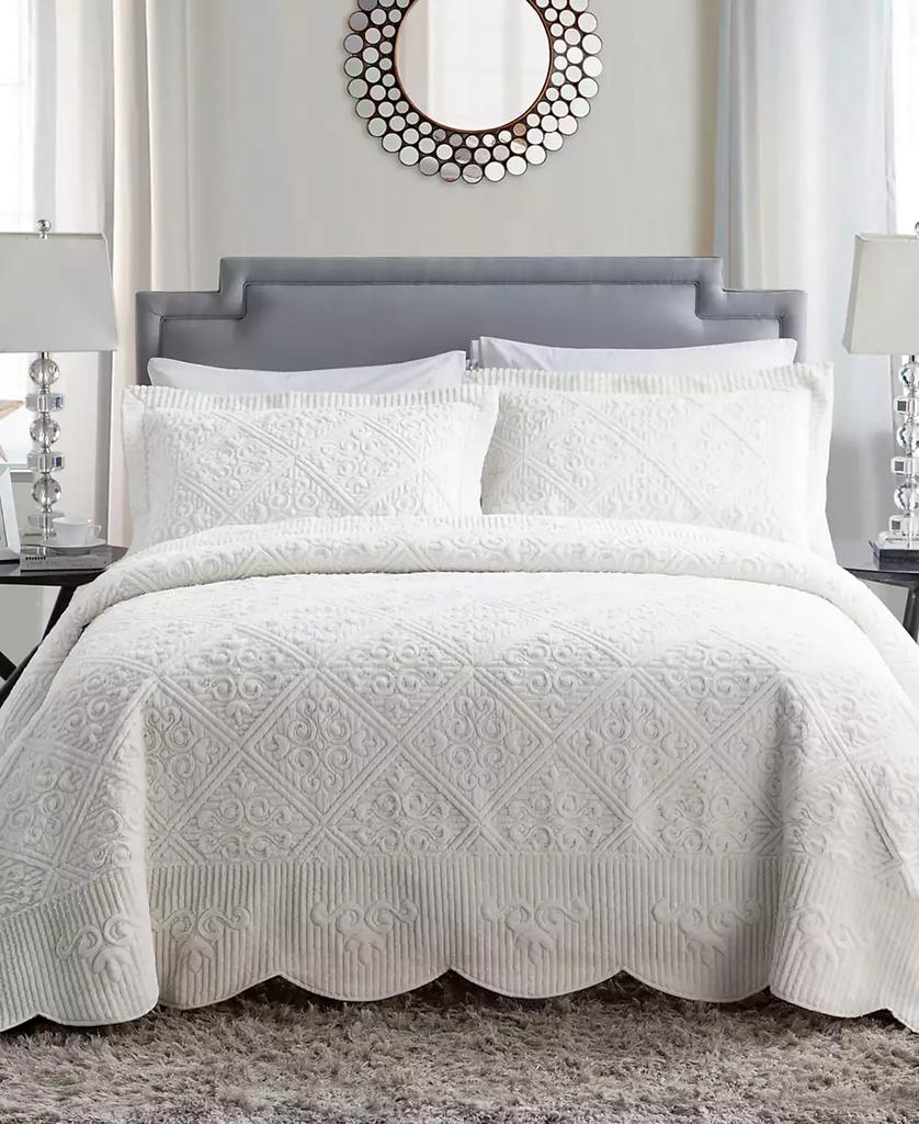 VCNY Home Westland 2-Pc. Twin Plush Bedspread Set