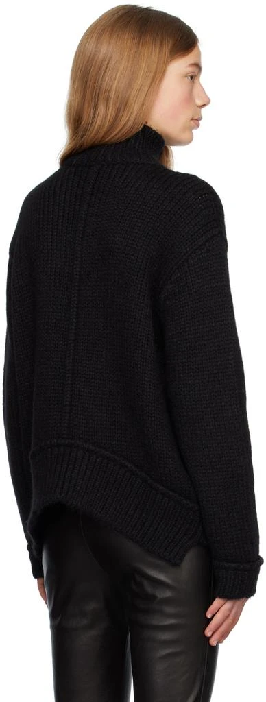 Tom Ford Black Rib Turtleneck 3