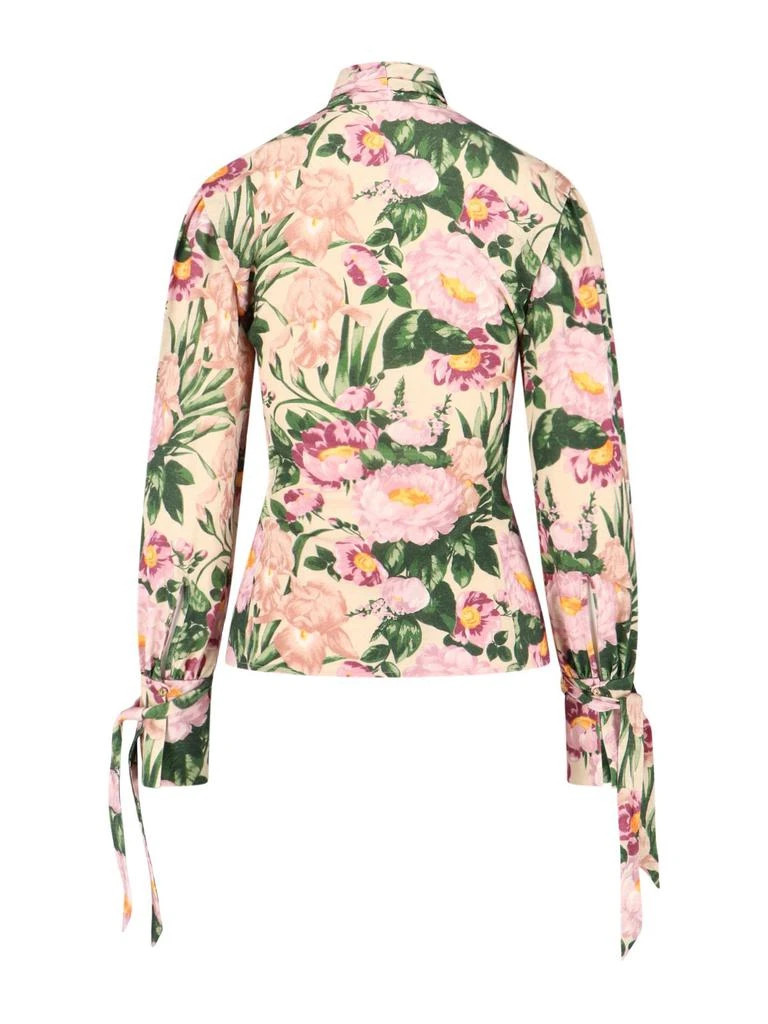 Chloé Chloé Floral Print Mock-Neck Top 2