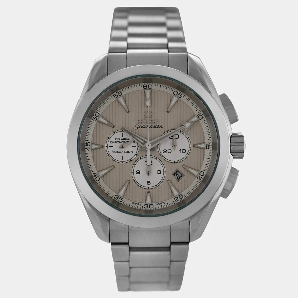 Omega Omega Cream Stainless Steel Seamaster Aqua Terra 231.10.44.50.09.001 Automatic Men's Wristwatch 44 m 1