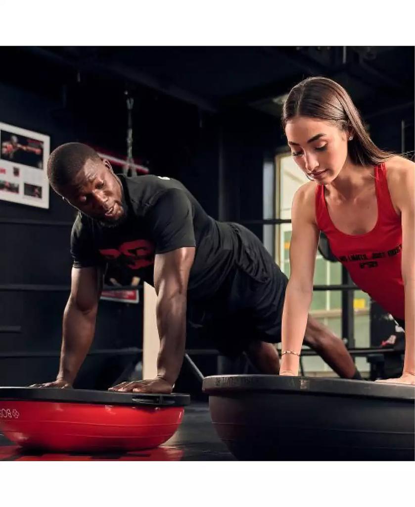 Bosu BT Pro Balance Fitness Core Training Workout Exercise Ball, Grey Black