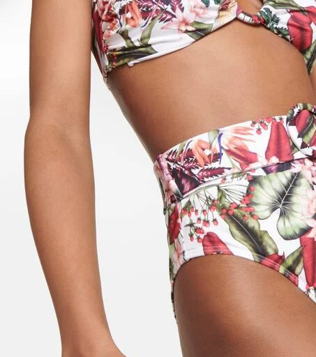 Alexandra Miro Ursula printed bikini bottoms 4
