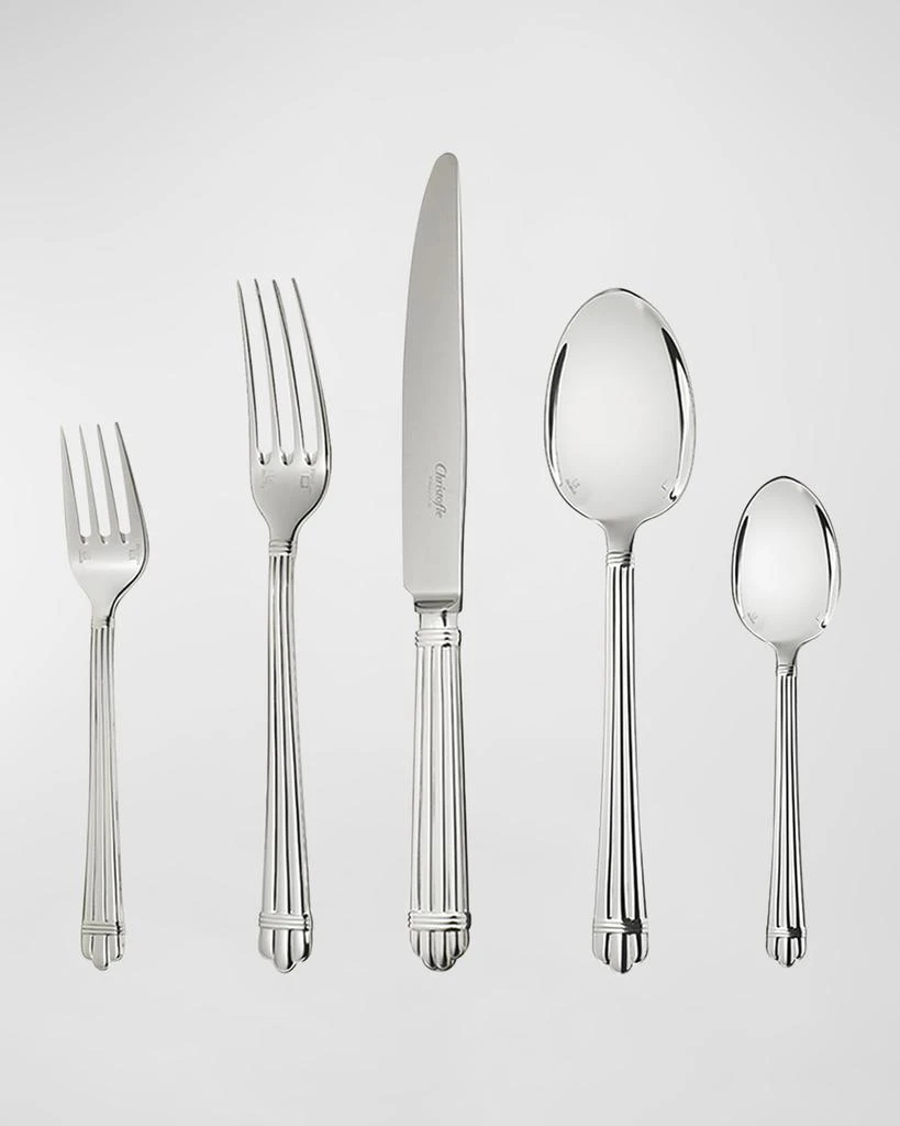 Christofle Aria 5-Piece Silver-Plated Flatware Place Setting 1