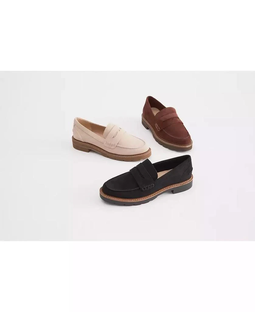 Anne Klein Women's Elia Lug Sole Penny Loafers 10