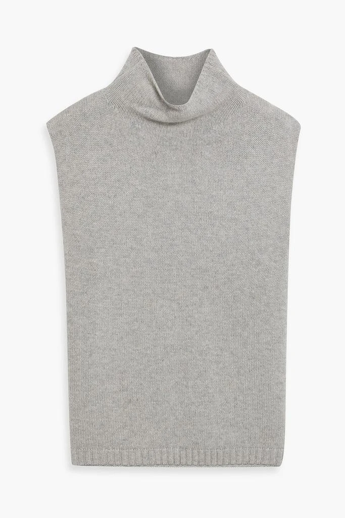 Lisa Yang Tova cashmere turtleneck vest 1