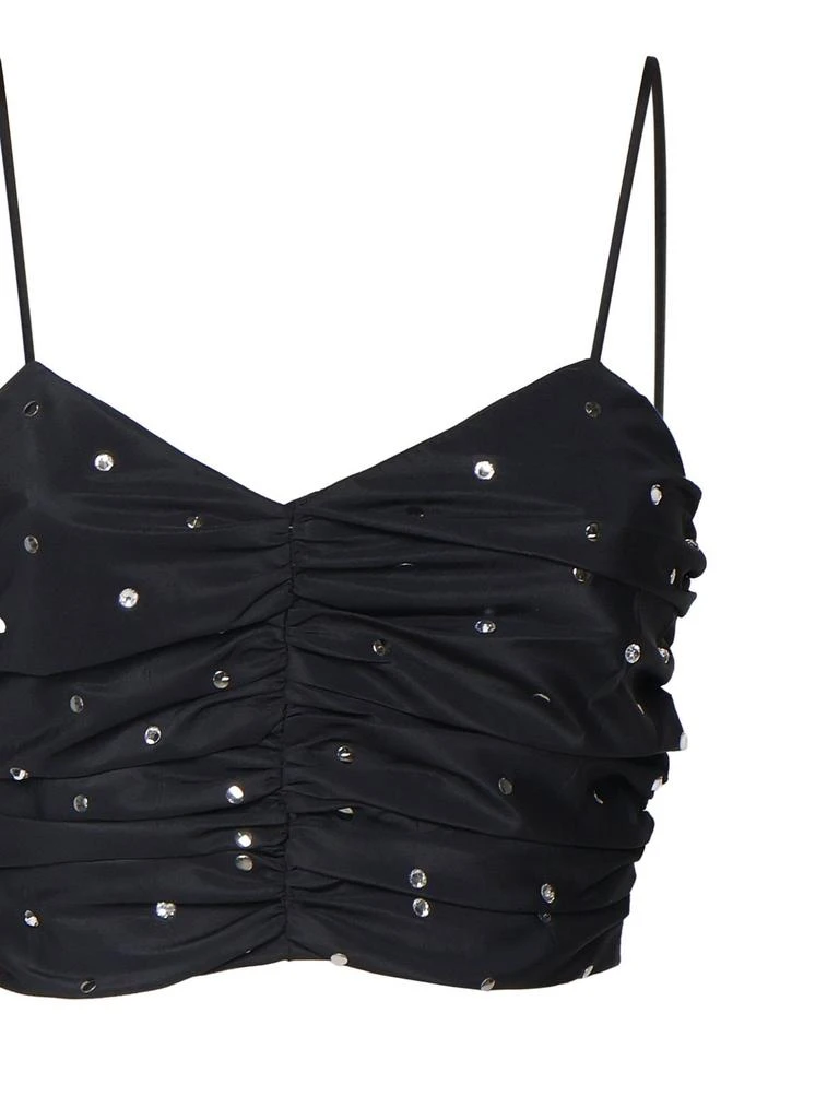 PINKO Pinko Nevache Embellished Gathered Top 3