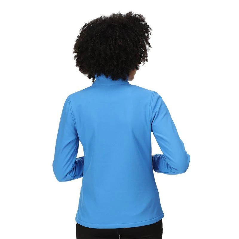 Regatta Womens/Ladies Connie V Softshell Walking Jacket Sonic Blue 2