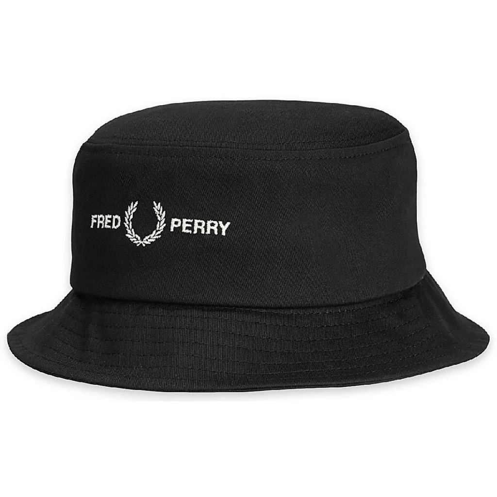Fred Perry Graphic Branding Twill Bucket Hat 1