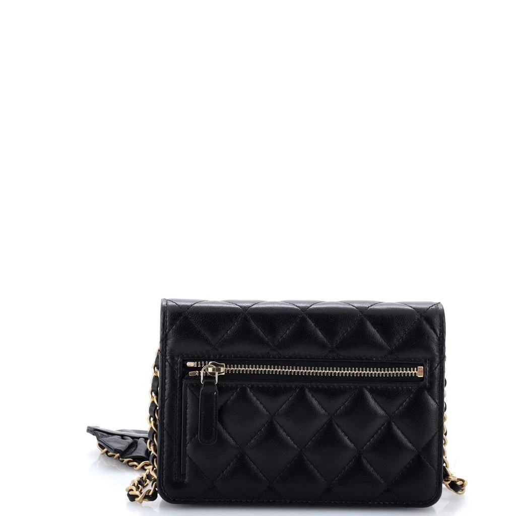 Chanel Romance Wallet on Chain Quilted Lambskin Mini 4