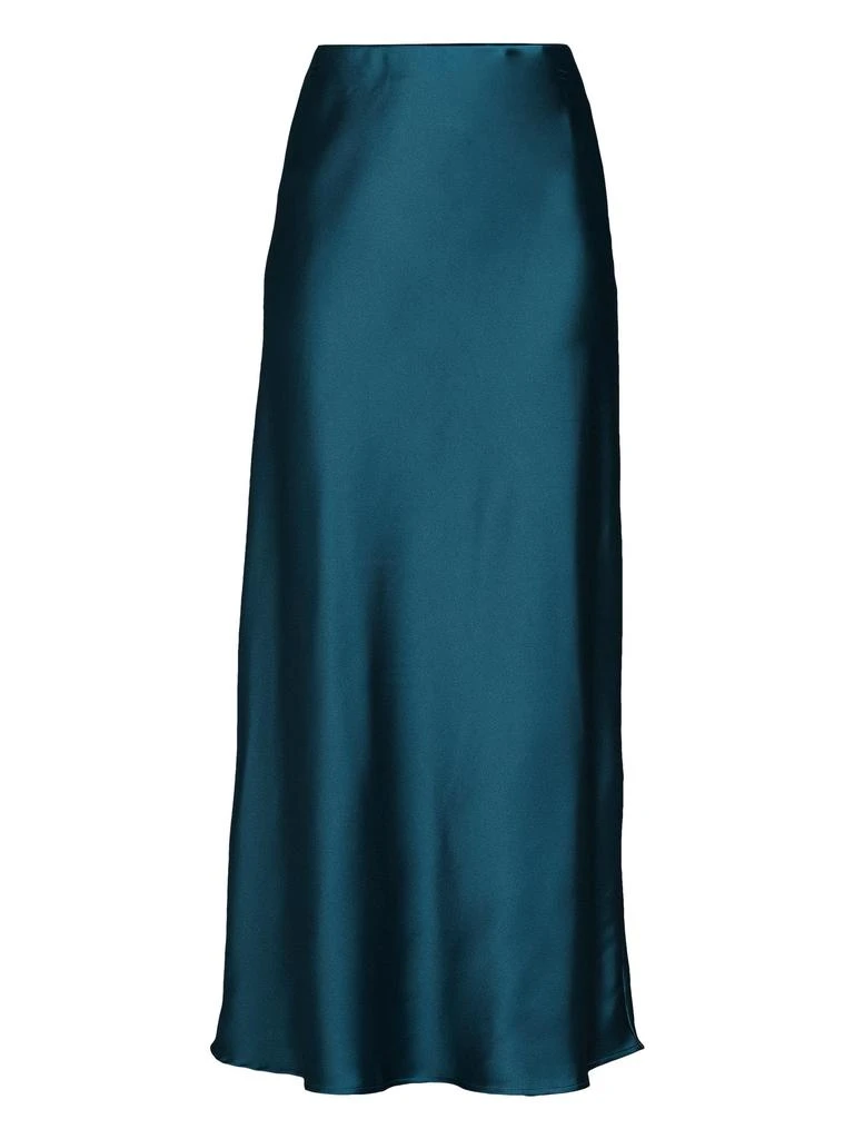 Renee C. Satin Maxi Skirt 3