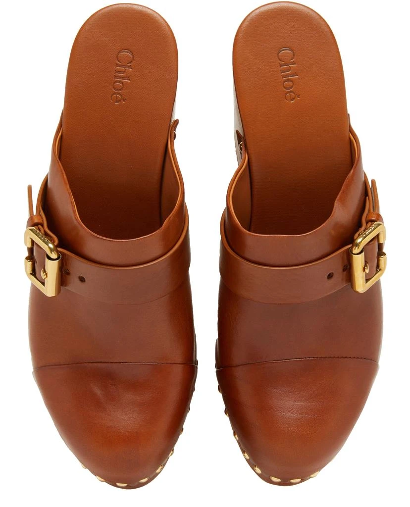 Chloé Jeannette platform clogs 5