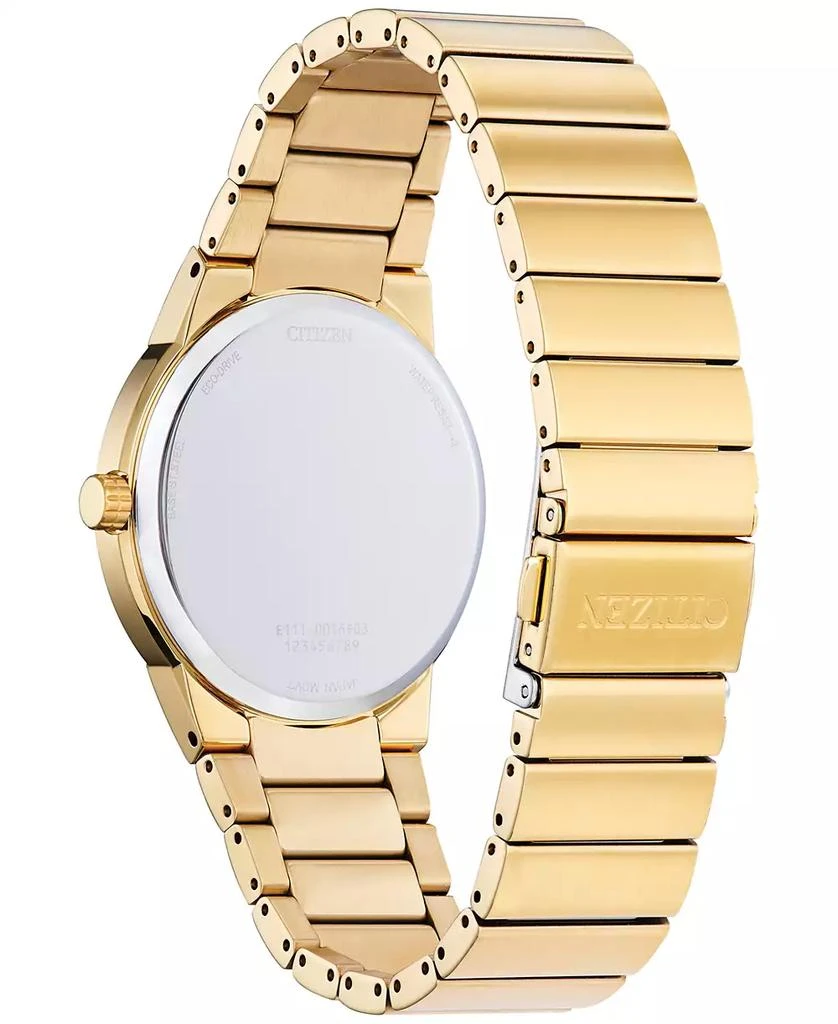 Citizen Eco-Drive Men's Modern Axiom Gold-Tone Stainless Steel Bracelet Watch 40mm 3