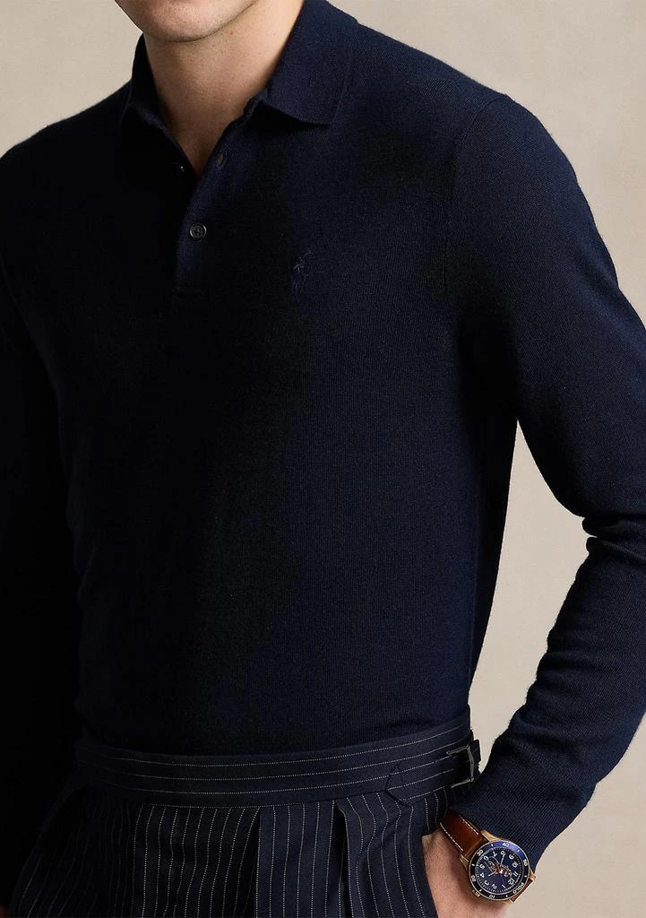 Ralph Lauren Wool Polo-Collar Sweater 3