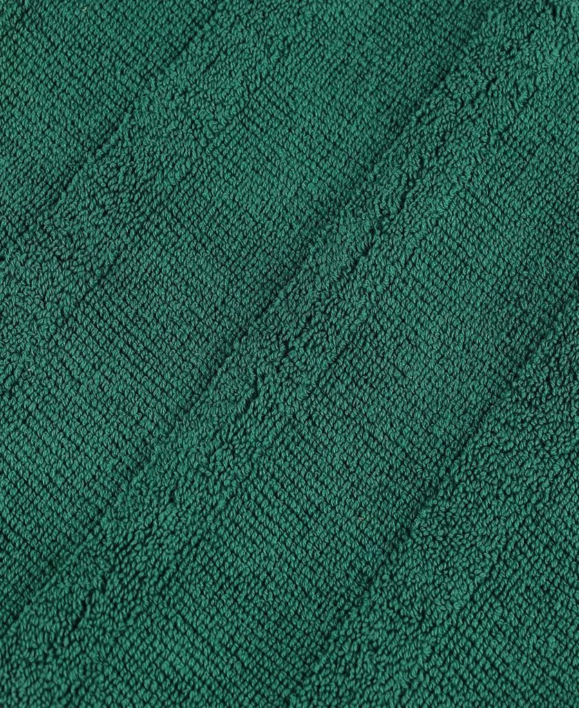 Superior Roma Ribbed Turkish Cotton Quick-Dry Solid Assorted Highly Absorbent Towel 6