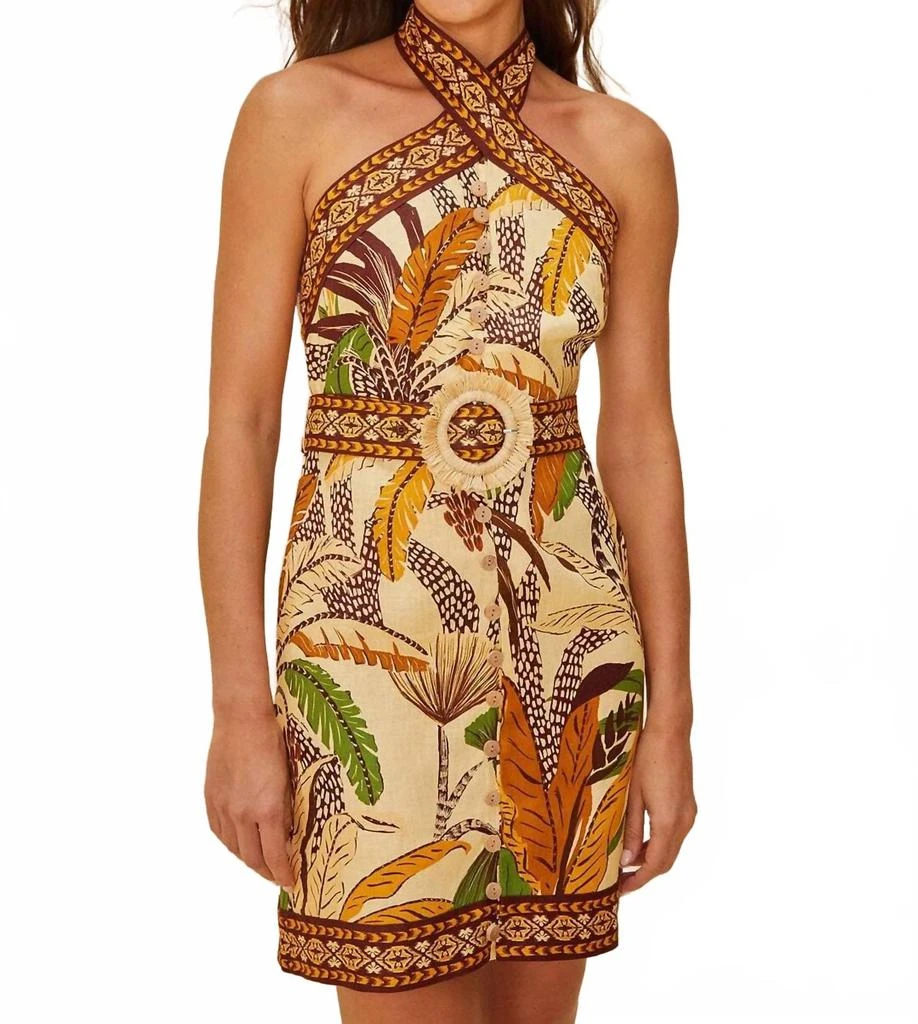 strapless open back dress Pippa Sleeve Mini Dress Poppy — Mini Dresses