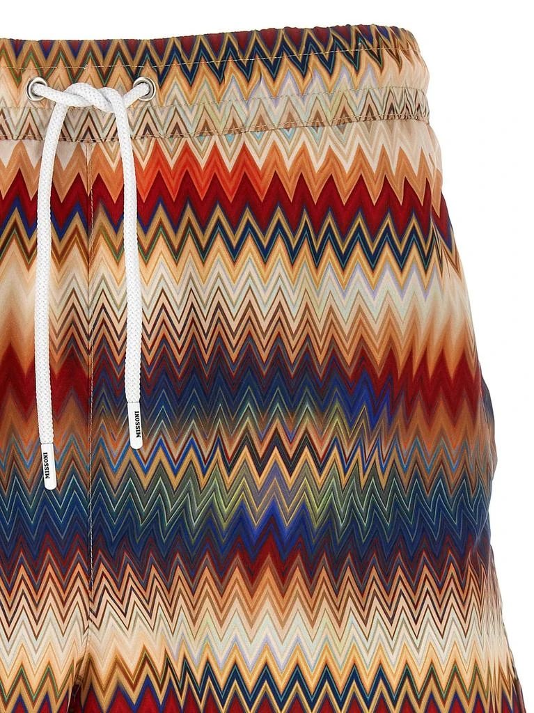 Missoni Missoni Zig-Zag Printed Drawstring Swim Shorts 3