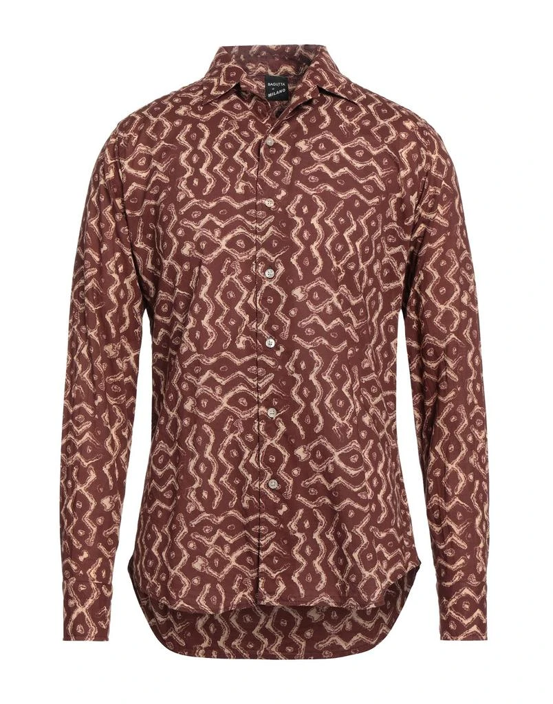 BAGUTTA Patterned shirt 1