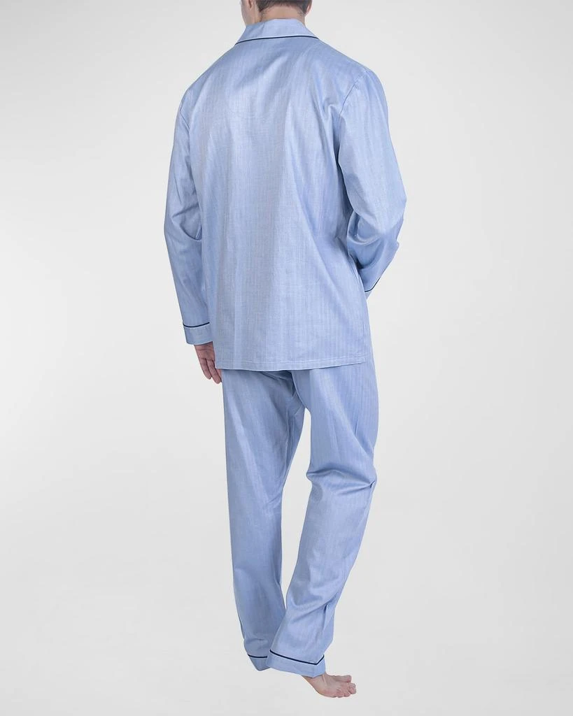Majestic International Men
s Piped Pajama Set 3