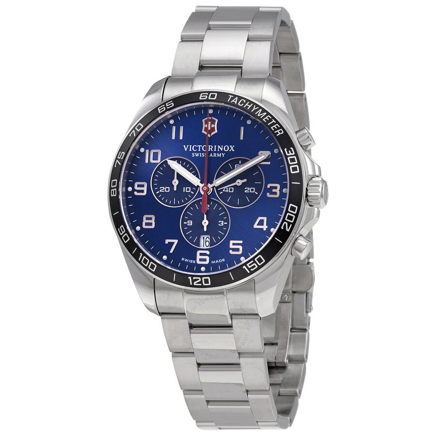 Victorinox FieldForce Classic Chronograph Quartz Blue Dial Men's Watch 241901