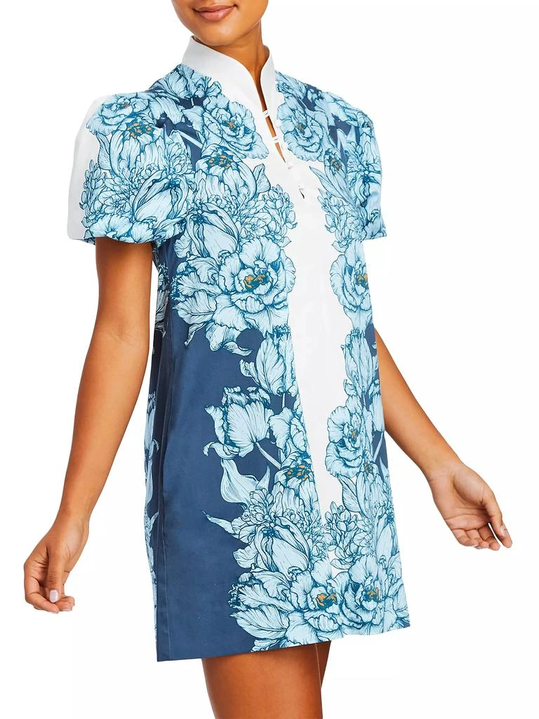 Mestiza New York Elliana Floral Linen-Cotton Minidress 6