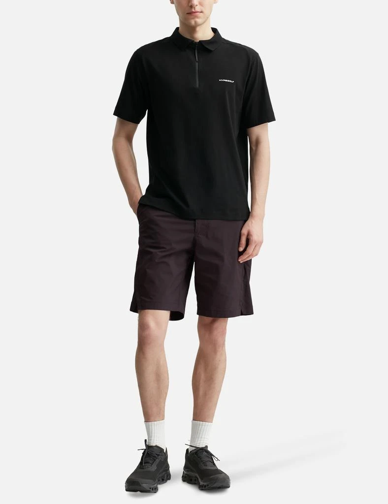 Hypegolf HYPEGOLF x POST ARCHIVE FACTION (PAF) Half Zip-Up Polo T-shirts 6