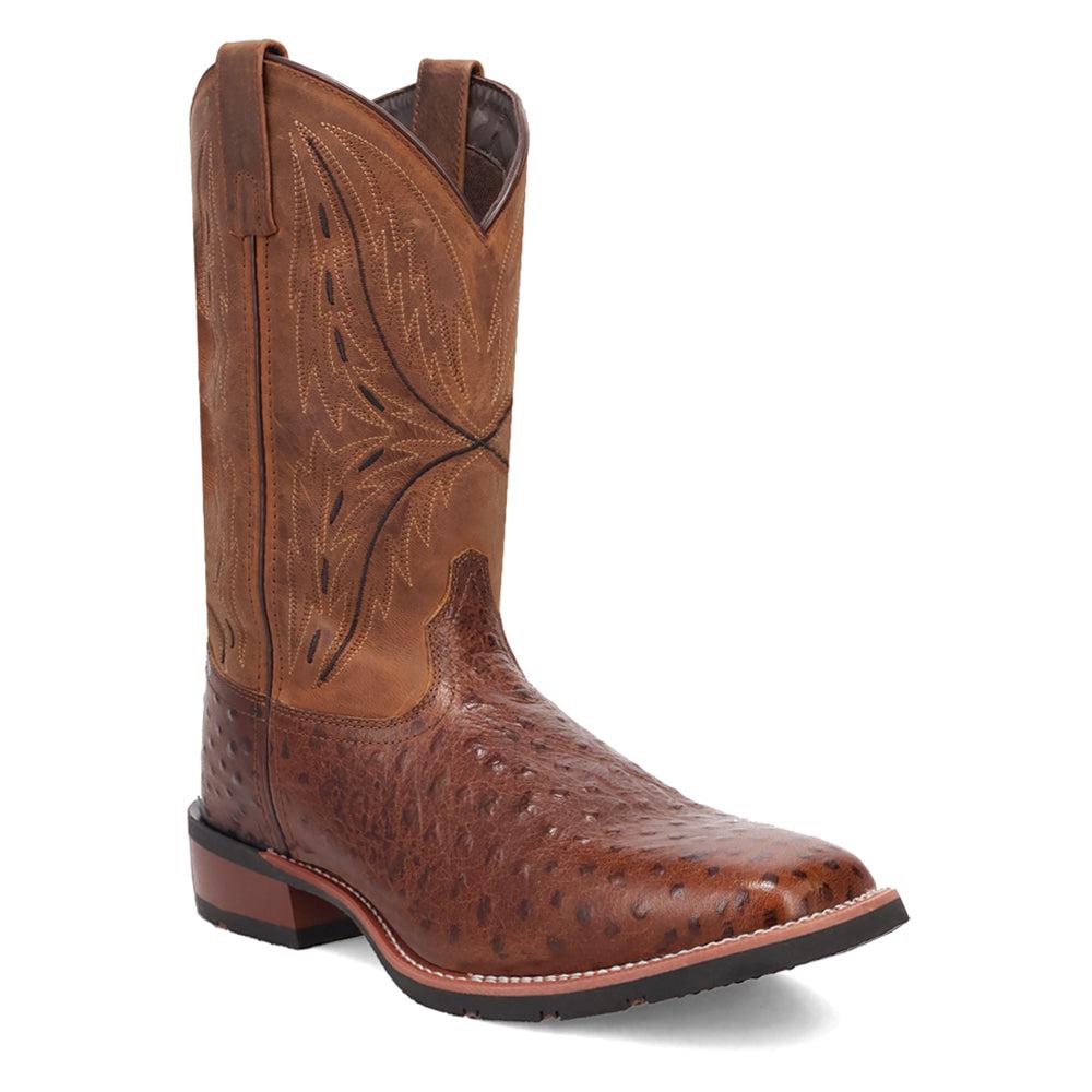 Laredo Stride Ostrict Print Square Toe Cowboy Boots