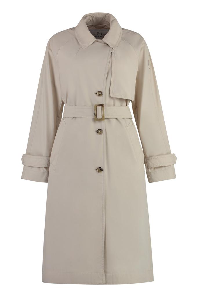【送料&関税込】Woolrich summer Trench Coat Woolrich Summer Trench Coat | Red | FARFETCH