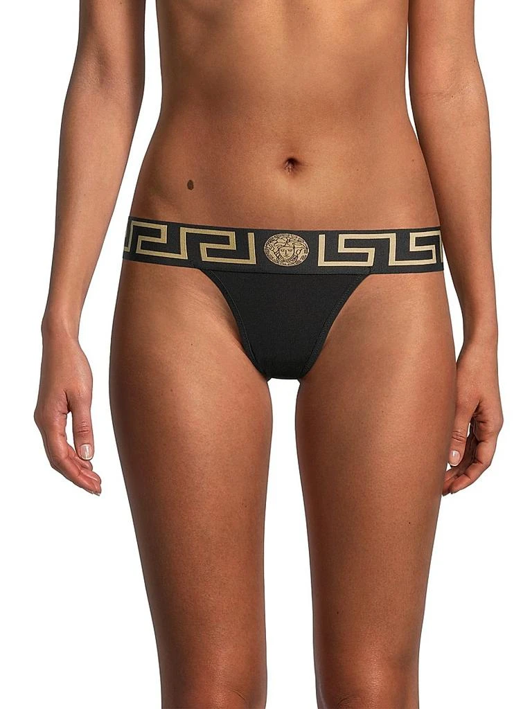Versace Greca Border Thong 3