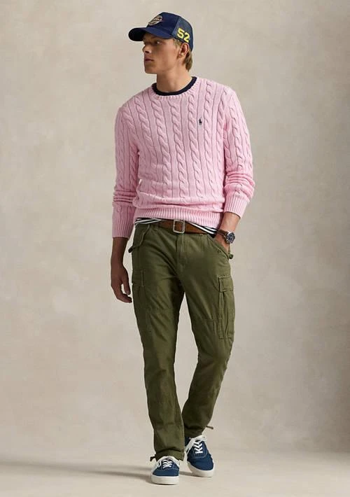 Ralph Lauren Ralph Lauren Cotton Cable Knit Driver Long Sleeve Sweater 4