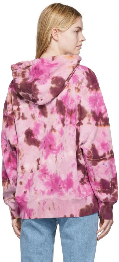 AMI Pink Cotton Hoodie 3