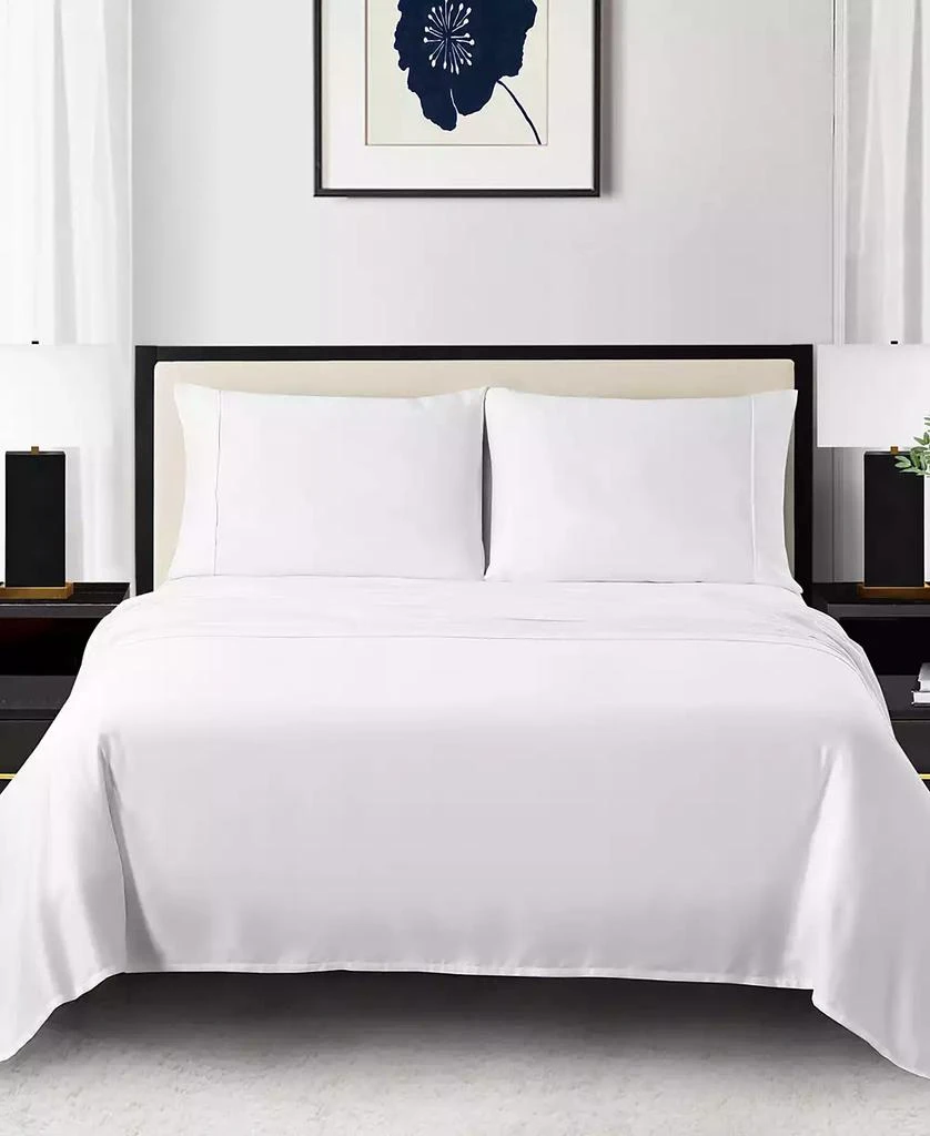 Anne Klein Reverie 100% Cotton Sateen 4-Pc. Sheet Set, Queen 1