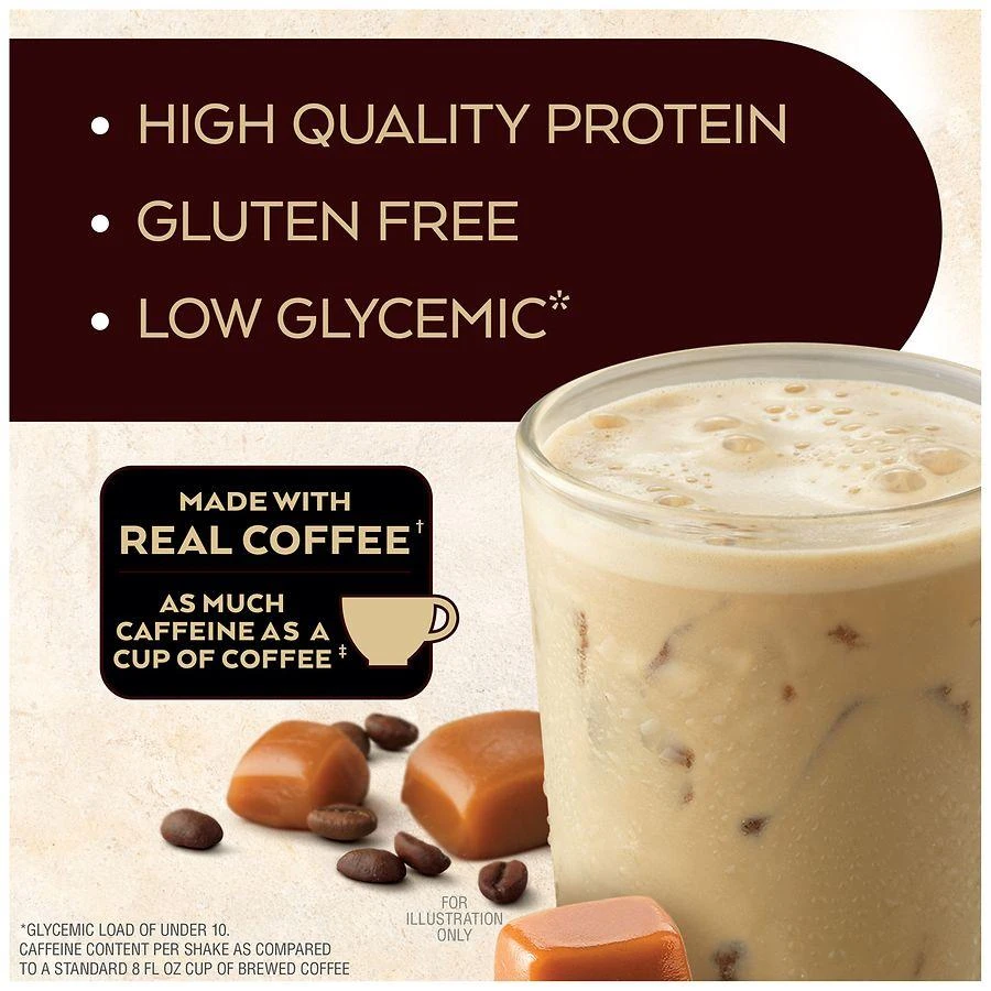 Atkins Meal Replacement Iced Coffee Protein Shake Cafe Caramel 8