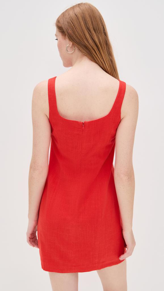 LNA Mikala Linen Dress