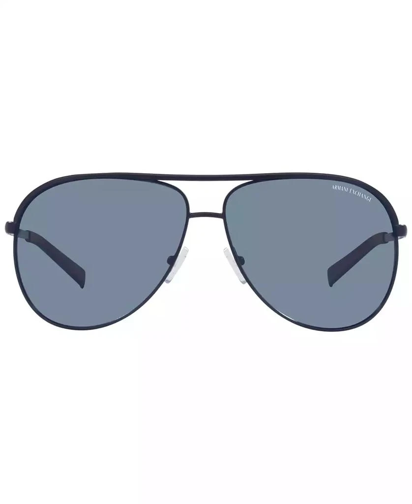 Armani Exchange Unisex Polarized Sunglasses, AX2002 61 3