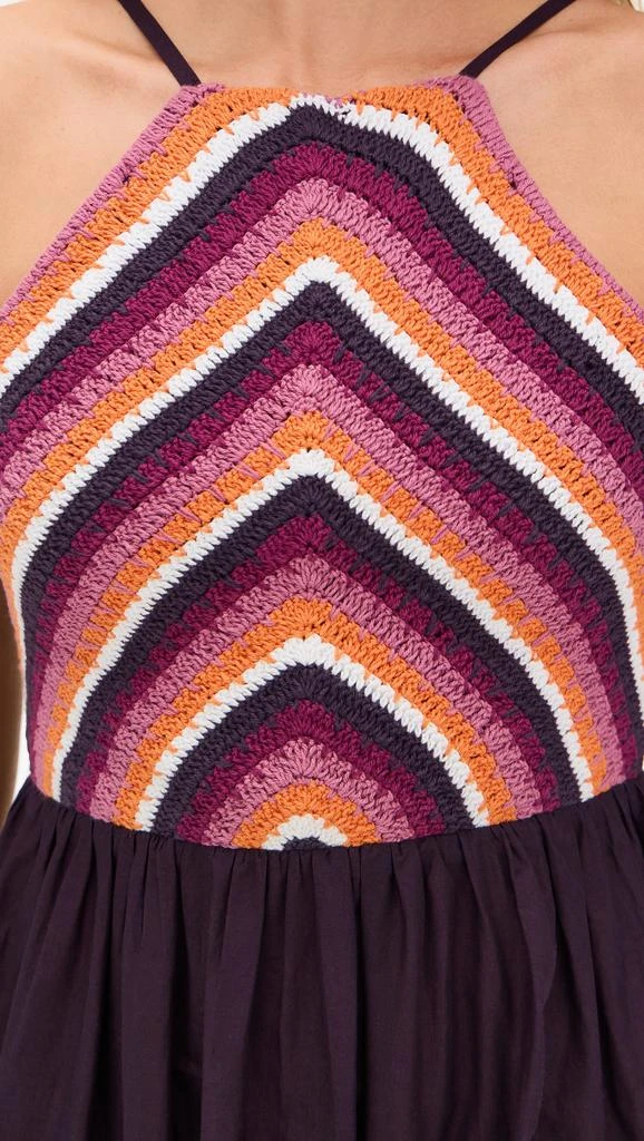 Playa Lucila Crochet Halter Dress 5