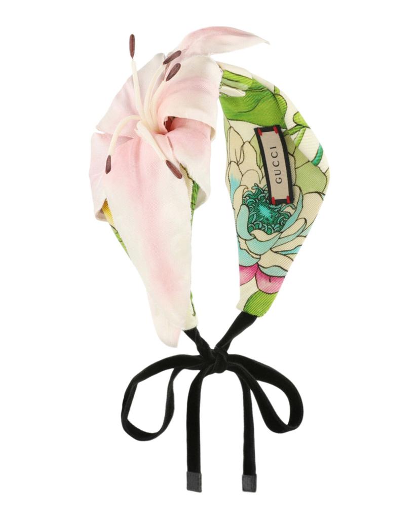 Gucci Floral Silk Statement Headband
