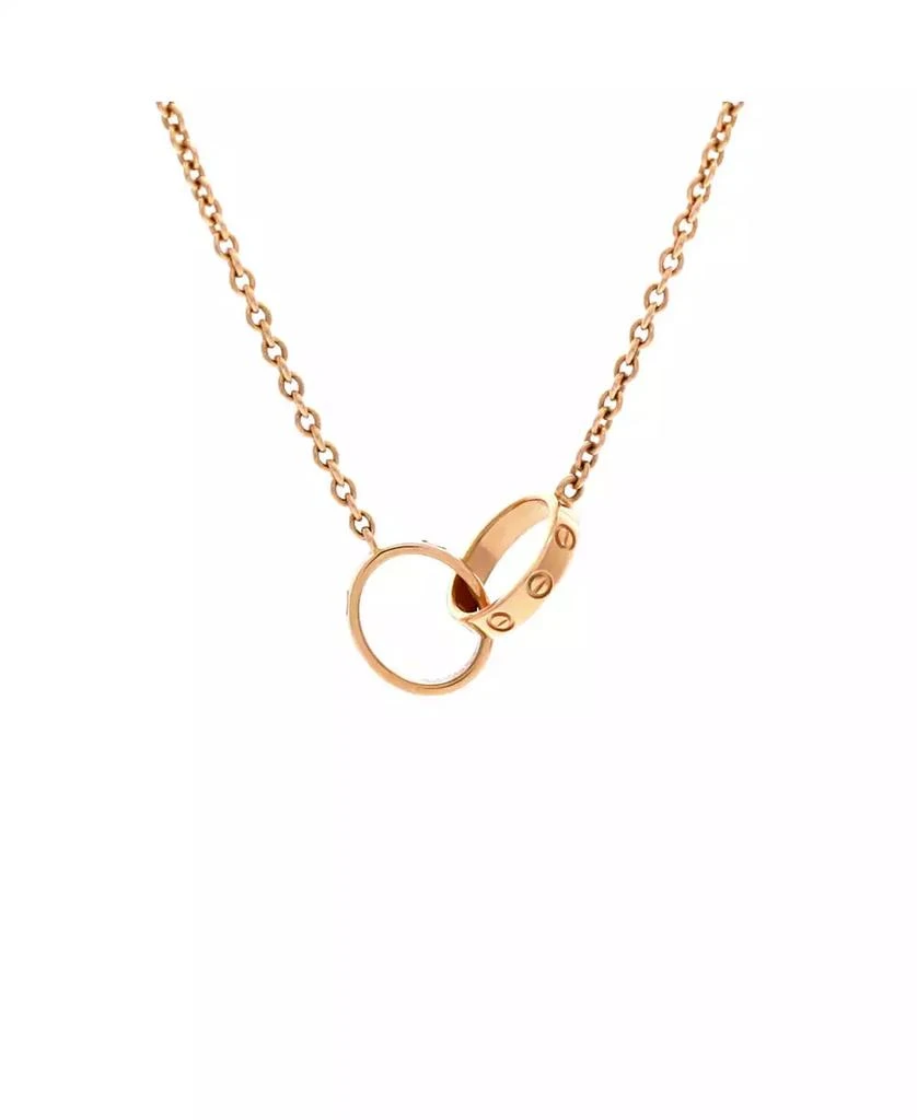 Cartier Love Interlocking Necklace
