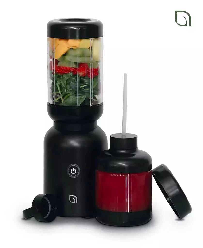 Willow Kitchen Warrior Countertop Blender - Powerful Motor, Versatile, Blend and Go with Straw or Storage Lid. 1