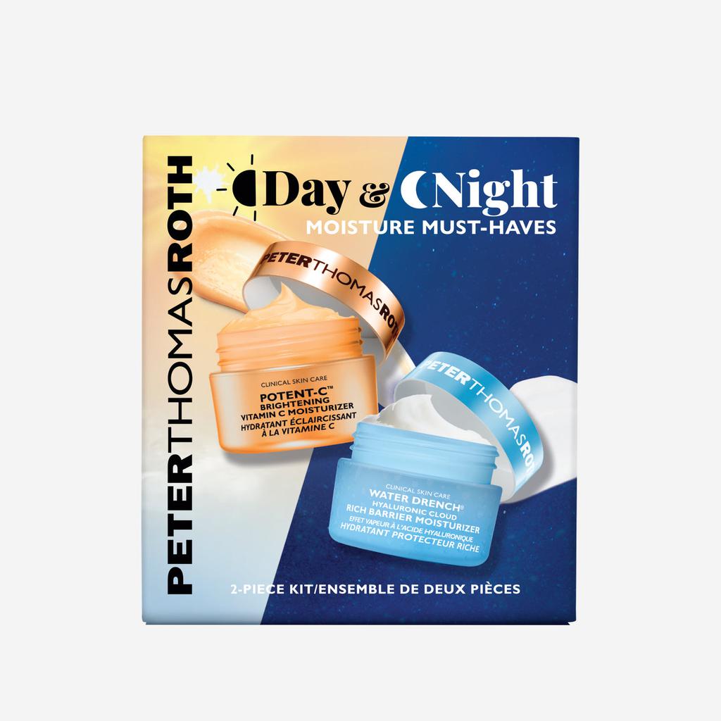 Peter Thomas Roth Day & Night Moisture Must-Haves 2-Piece Kit|2 pieces