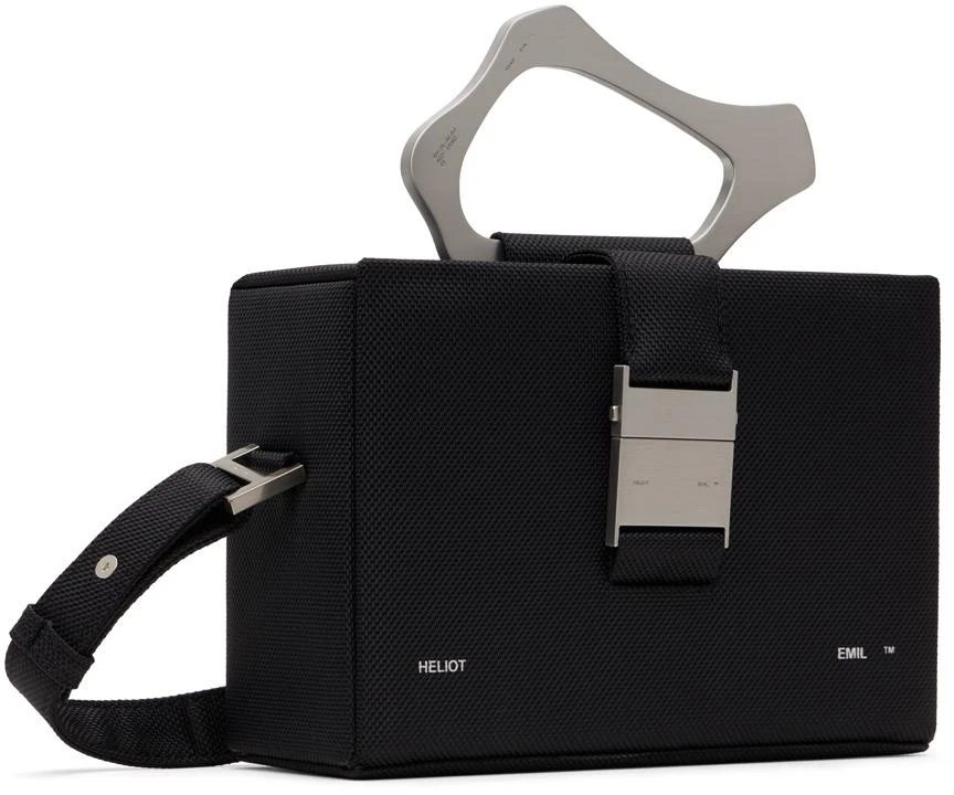 Heliot Emil Black Solely Box Bag 2
