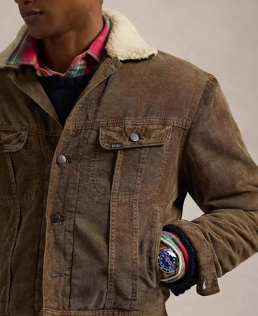 Ralph Lauren Men's Fleece-Lined Corduroy Trucker Jacket 3