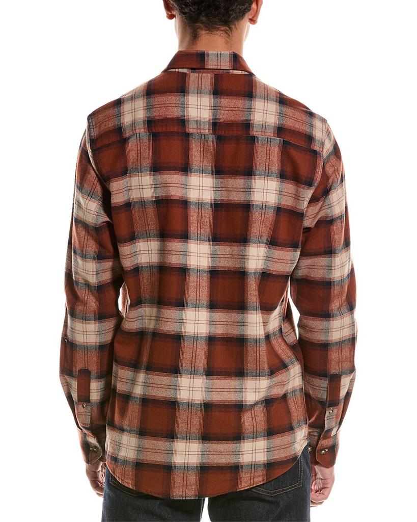 Point Zero Light Brush Flannel Shirt
