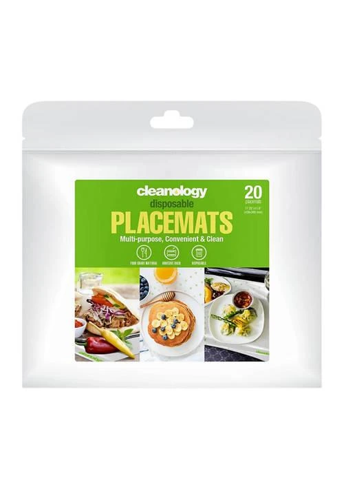 Cleanology Disposable Placemats   Set Of 20 1