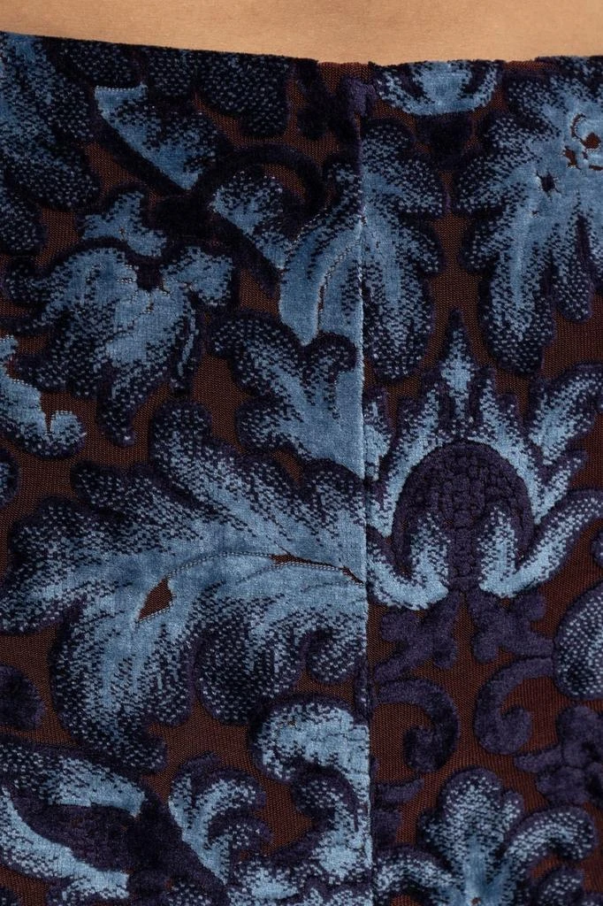 ETRO Etro Flared Velvet Trousers 5