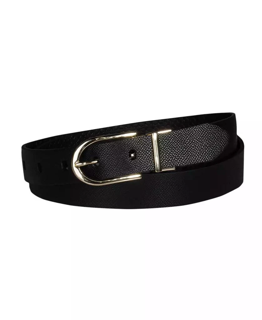 Calvin Klein Women's Embossed Casual Reversible Belt 7