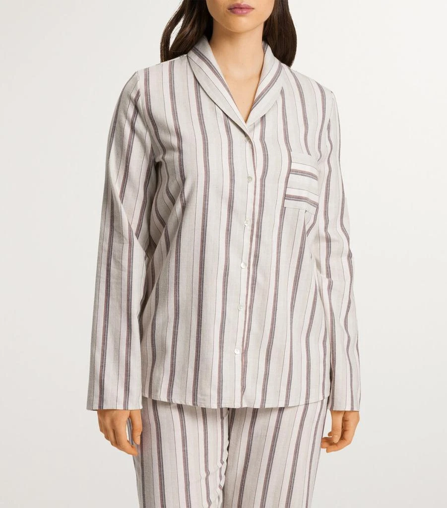 Hanro Cotton Loungy Nights Shirt 6