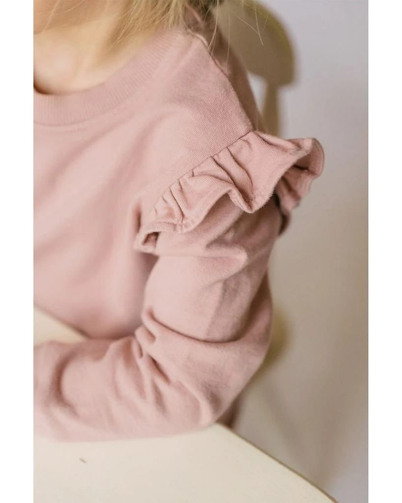 Pehr Unisex French Terry Ruffled Sweatshirt - Toddler 3